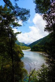 View down the Karamea River (Garibaldi Tramp 2019)