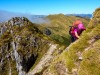 Georgia on a steep climb (Garibaldi Tramp 2019)
