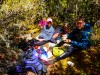 Taking a short break on the ridge (Garibaldi Tramp 2019)