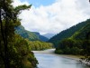 View down the Karamea River (Garibaldi Tramp 2019)