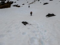 Ascending to the pass (Gillespie Pass Tramp Nov 2021)