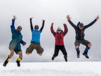 Jumping again (Gillespie Pass Tramp Nov 2021)