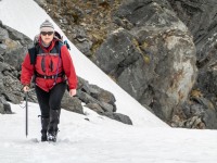Katie looking epic (Gillespie Pass Tramp Nov 2021)