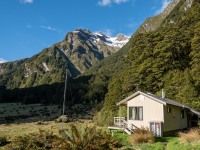 Siberia Hut in the afternoon (Gillespie Pass Tramp Nov 2021)