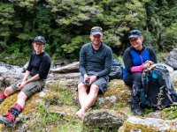 Taking a break (Gillespie Pass Tramp Nov 2021)