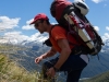 Chris climbing (Hopkins Valley Tramp Jan 2015)