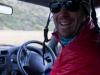 Chris kitted out to drive (Hopkins Valley Tramp Jan 2015)