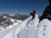 Em on snow bridge (Hopkins Valley Tramp Jan 2015)