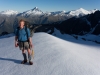 Heading off into snow (Hopkins Valley Tramp Jan 2015)