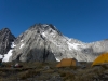 Tents infront of Mt Trent (Hopkins Valley Tramp Jan 2015)