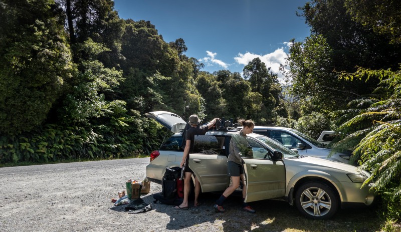 Faffing before tramping (Adventures with Craichel Jan 2022)