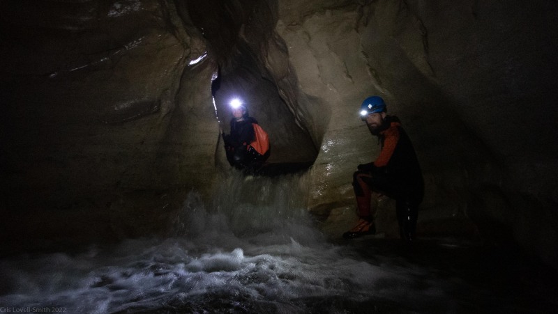Lights in Cave Stream (Adventures with Craichel Jan 2022)
