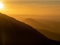 Sunset on the Mataketake Ridge (Adventures with Craichel Jan 2022)