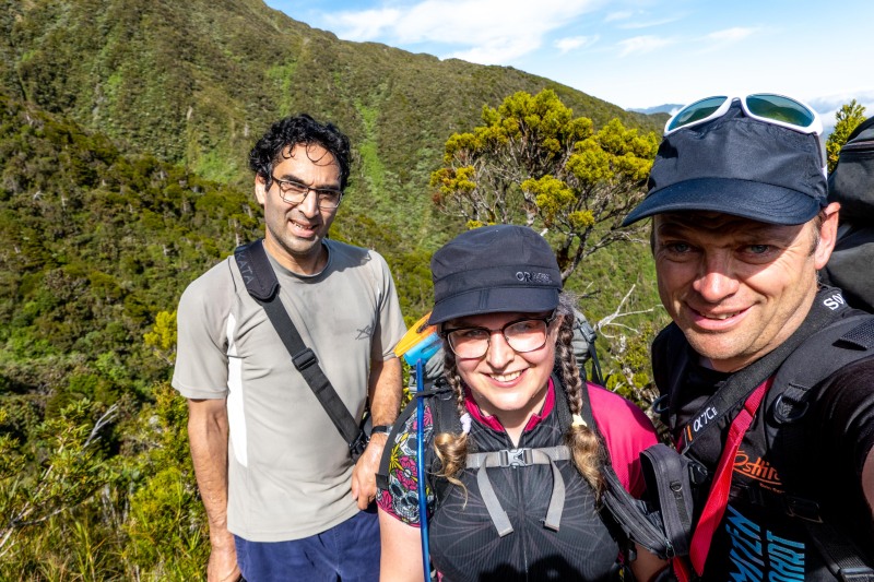 Jeremy, Katie and Cris (Tramping Mt Alexander Dec 2024)