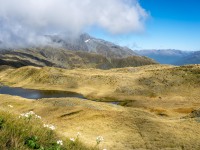 View down to our campsite (Tramping Mt Alexander Dec 2024)