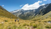 Walking back down Rees Valley (Tramping Rees Rees Dec 2021)
