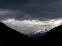 Moody sky on New Year's Eve (Tramping Rees Rees Dec 2021)