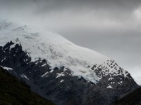 Mt Edward looking ominous (Tramping Rees Rees Dec 2021)