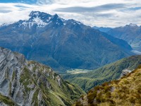 View into the Matukituki (Tramping Rees Rees Dec 2021)