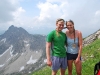 Cris and Frauke (Tramping Schrecksee, Germany)