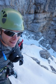 Cris and snow (Brenta Dolomites)