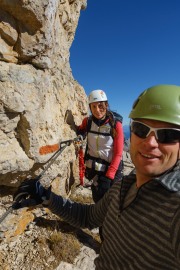 Leonie and Cris (Brenta Dolomites)