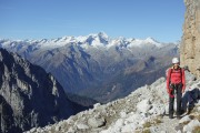 Leonie and snow (Brenta Dolomites 2016)