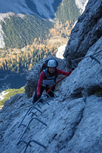 Leonie ascending 3 (Brenta Dolomites 2016)