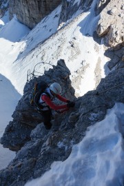 Leonie ascending (Brenta Dolomites)