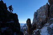 Leonie descending (Brenta Dolomites)