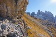 Leonie in the distance (Brenta Dolomites 2016)