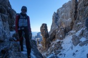 Leonie in the mountains (Brenta Dolomites)