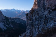 Leonie walking in the mountains 2 (Brenta Dolomites Oct 2016)