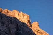 The rocks above the hut (Brenta Dolomites Oct 2016)