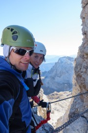 Us in the dolomites (Brenta Dolomites)