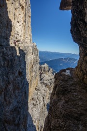 View across to Leonie (Brenta Dolomites)