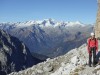 Leonie and snow (Brenta Dolomites 2016)