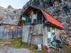 Leonie at the biv (Brenta Dolomites 2016)