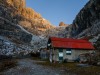 Leonie attending the fire (Brenta Dolomites 2016)