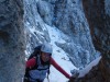 Leonie climbing 2 (Brenta Dolomites)