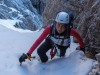 Leonie climbing (Brenta Dolomites)