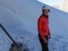 Leonie getting ready to start the via ferrata (Brenta Dolomites)