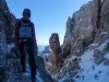 Leonie in the mountains (Brenta Dolomites)