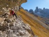 Leonie scrambling 2 (Brenta Dolomites 2016)