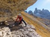 Leonie scrambling 3 (Brenta Dolomites 2016)
