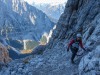 Leonie walking (Brenta Dolomites 2016)