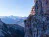 Leonie walking in the mountains (Brenta Dolomites Oct 2016)