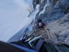 Looking down to Leonie (Brenta Dolomites)