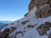Track in the snow (Brenta Dolomites)