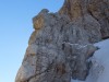 View towards the ladders (Brenta Dolomites)